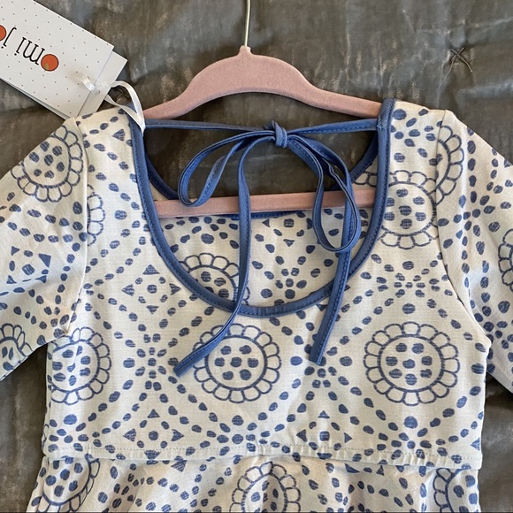 Omi Jo Ruffle Peasant Dress - Picture 4 of 6